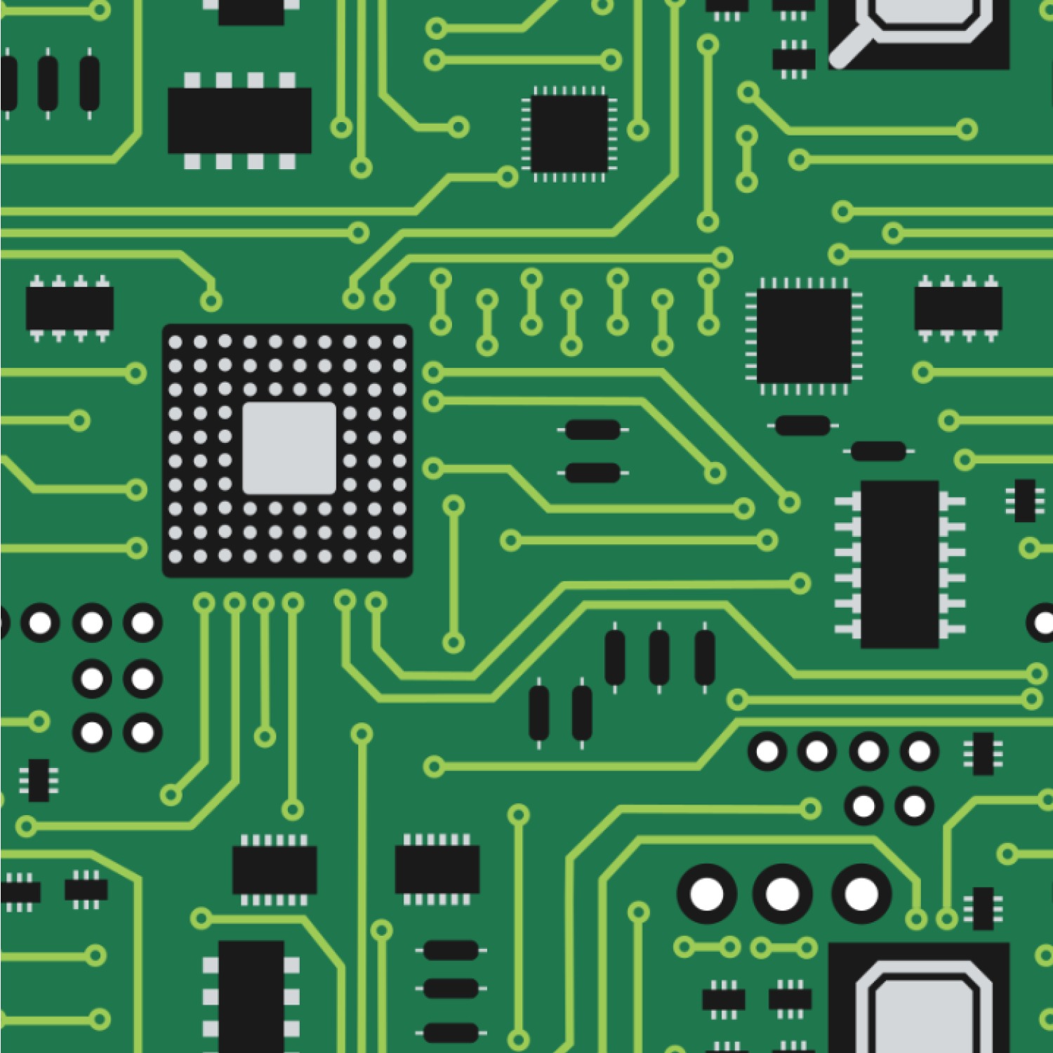 The difference between bare PCB and zero PCB